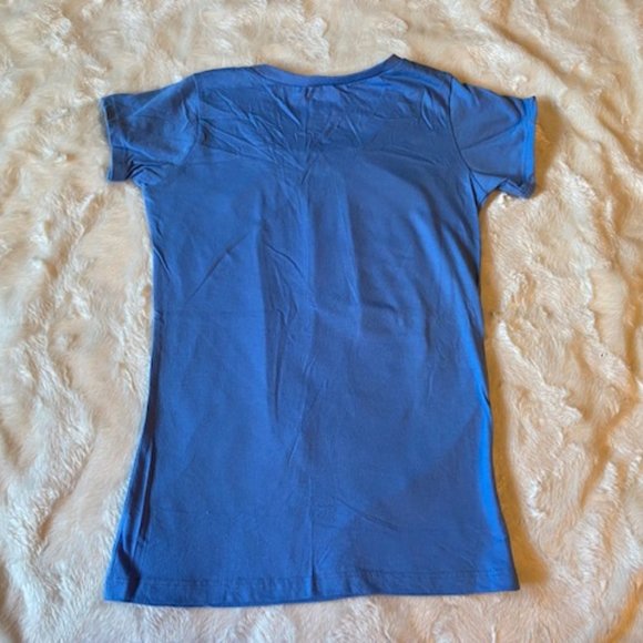 2/$30 Ross Sportswear Blue Puppy T-shirt Girls Size L NWT - Picture 5 of 7